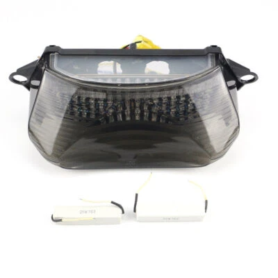 Luz de señal de giro de freno trasero LED de humo para HONDA VTR1000/F Super Hawk 1998-2005 Foto 1 de 4