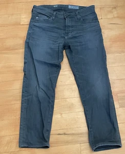 AG Adriano Goldschmied Jeans Men's 31R 32x31 The Tellis Black Casual Minimalist - Picture 1 of 8