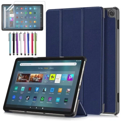 Folio Case for Amazon Fire Max 11 Tablet (13th Gen 2023) Stand Cover+Screen Film - Image 1 of 4