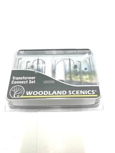 Woodland Scenics US2252 Transformer Connect Set - N Scale NEW Utility Poles - Picture 1 of 7