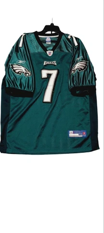 Vintage Philadelphia Eagles Jersey M. Vick #7 ALL Stitch Reebok Size 50 On Field Cover
