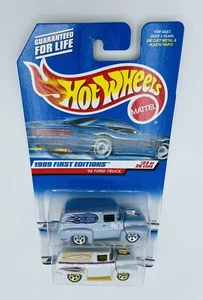 Hot Wheels 1999 - FIRST Editions - '56 Ford PANEL Truck & 56 white Panel 2x Lot - Picture 1 of 3