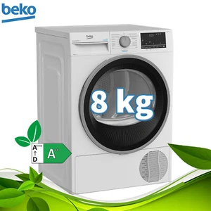 Beko 8kg Wärmepumpentrockner A++ Wäschetrockner Trommelbeleuchtung SteamCure  - Bild 1 von 9