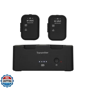 Sistema de monitor interno inalámbrico M-VAVE 2,4 GHz transmisor receptor emparejamiento automático - Imagen 1 de 5
