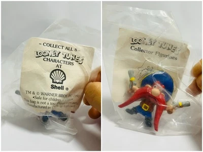 Looney Tunes Yosemite Sam Daffy Duck Cartoon Figure Collectible 1990 Ornament - Image 1 of 3