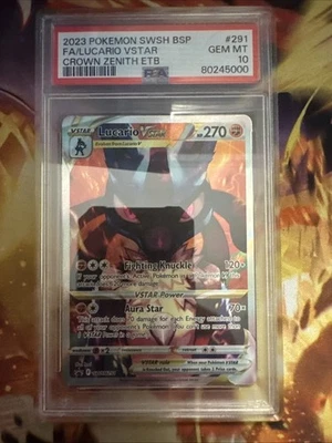 Lucario VSTAR SWSH291 SWSH: Sword & Shield Promo Cards Holo - Image 1 of 2