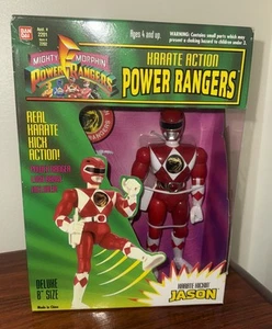 Vintage Mighty Morphin Power Rangers Karate Kickin Jason Red Ranger 1994 - Picture 1 of 10