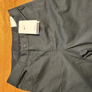 Brand New Boys Nike Golf Pant Dri-Fit Stretch Black - Picture 1 of 5