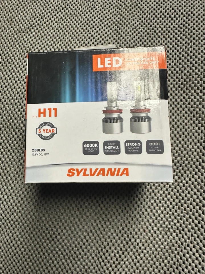 Sylvania H11 LED Powersport Headlight Bulbs for Off-Road Use / Fog Lights - 2 PC - Image 1 of 1