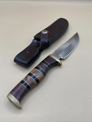 SCHRADE UNCLE HENRY 刀 SHD3MW 狩猎皮肤刀 多木手柄 — 第 1/4 张图片