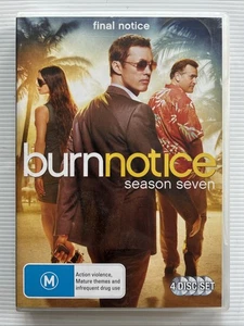 4 Disc DVD - BURN NOTICE Complete Season Seven 7 Final Series (2013) R4 - Picture 1 of 2