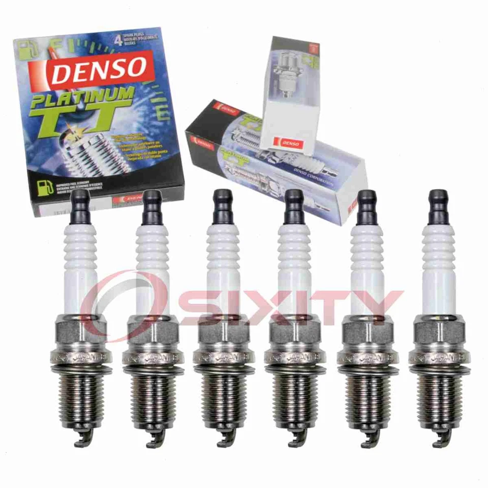 6 bujías Denso Platinum TT para Lexus ES250 1990-1991 2,5 L V6 tf Foto 1 de 4