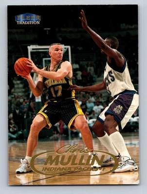 1998-99 Fleer Tradition #17 Chris Mullin Indiana Pacers - Image 1 of 2