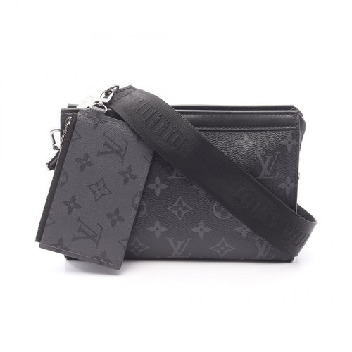 LOUIS VUITTON（LV） Borsa a tracolla portafoglio indossabile Louis Vuitton Gaston M81124 Monogram Eclipse usata