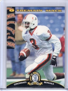 TREMAIN MACK 1997 Score Board NFL Rookies ROOKIE CARD #22 - BENGALS - Picture 1 of 1