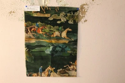 Mulberry Home Morning Gallop Horse Racing on Velvet Various Sizes and Colors - Image 1 of 4