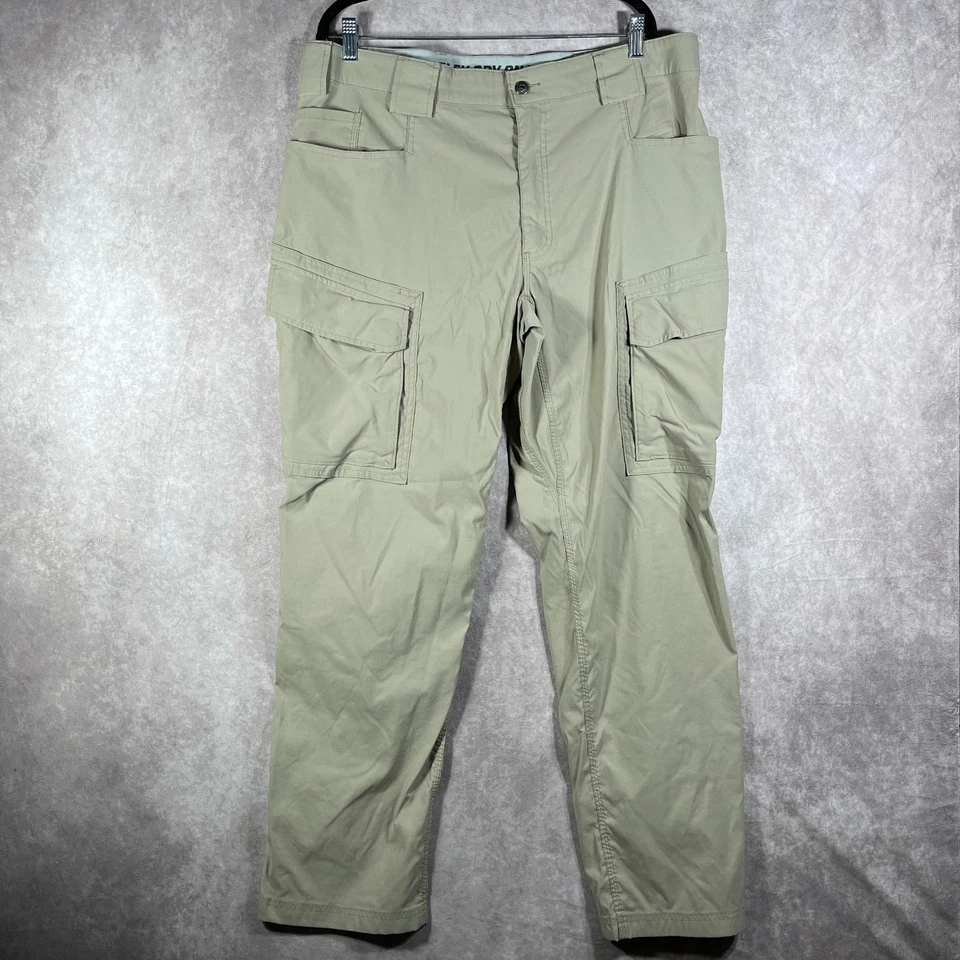 Duluth Trading Co. Pants Mens Size 40X32 Tan Cargo Pockets Workwear Standard Fit - Image 1 of 4