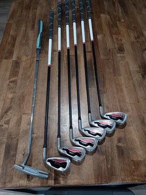 Power Bilt TPS Blackout 5-PW Iron With Putter Graphite Flex M Torque 4.0 68g RH - Image 1 of 4