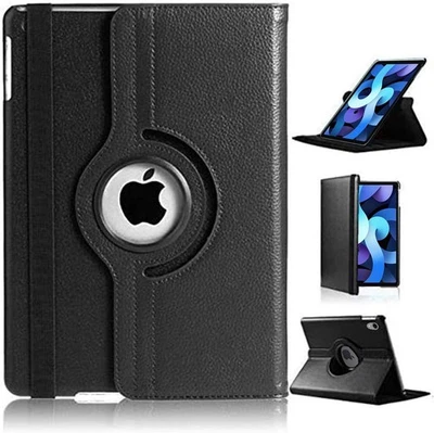 New iPad 11" 11th Gen 10.9" 10th Gen Smart Case Auto Sleep/Wake Rotating Stand - Image 1 of 4