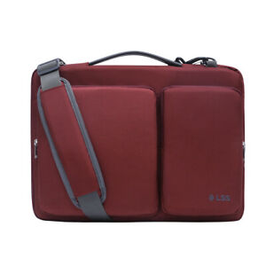 Laptop Notebook Case Sleeve Computer Bag Pockets Shoulder Strap Carry Handbag