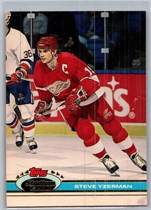 Steve Yzerman - 1991 Topps Stadium Club Hockey - #81 - Detroit Red Wings - Picture 1 of 2