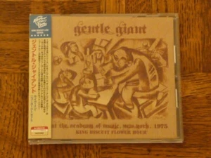 Gentle Giant: "Live Academy Music" Japan CD w/Obi King IACD-10088 [gryphon Q - Picture 1 of 2