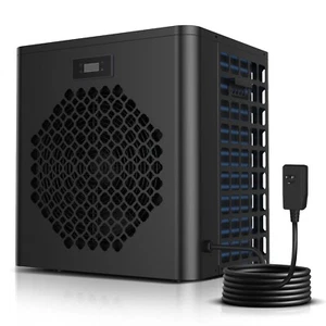 JOEAONZ Swimming Pool Heat Pump, 16000 BTU/hr Electric Pool Heater 5000Gal 110V - Picture 1 of 9