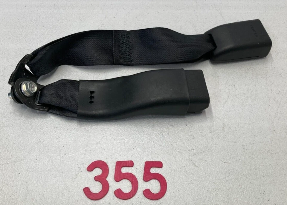 08-12 Infiniti EX35 Izquierdo Trasero Central Medio Trasero Cinturón Hebilla OEM Negro Foto 1 de 4