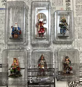 Del Prado Sengoku Haoh Figure Set of 6 Nobunaga Oda, Naomasa Ii etc. FS USED - Picture 1 of 13