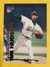 1999 Fleer Tradition Update Tim Hudson Rookie Oakland Athletics RC #U-6