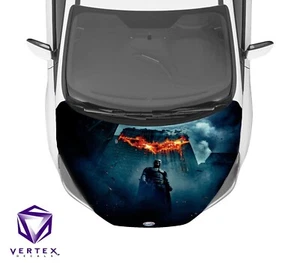 Bat Comic Hood Wrap Weatherproof 3M Cast Vinyl Decal 60" x 50" - Bild 1 von 1