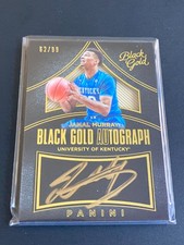 Jamal Murray Auto /99 Black Gold Rookie #163 RC Denver Nuggets Kentucky Wildcats