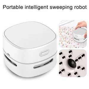 Mini Aspiradora de Mesa de Escritorio Portátil Mesa de Escritorio Hogar Limpieza de Polvo Giratoria - Imagen 1 de 16