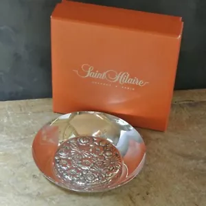 Tazón en caja para monedas plateadas Saint Hilaire Paris - Imagen 1 de 12