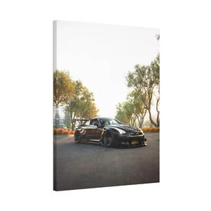 Nissan GTR R35 High Resolution Museum Quality Vertical Canvas Print #019 - Picture 1 of 10