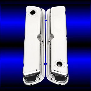 Cubiertas de válvula de bloque pequeño cromadas para Ford 260 289 302 351 Windsor - Imagen 1 de 1
