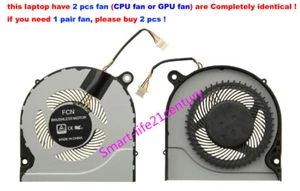 Ventilador CPU GPU para Acer Nitro 5 AN515-41 AN515-42 AN515-51 AN515-52 AN515-53 N16C7 - Imagen 1 de 4
