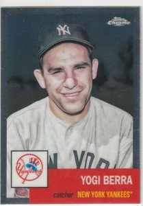2022 Topps Chrome Platinum Anniversary #8 Yogi Berra New York Yankees
