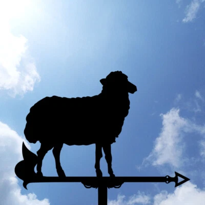 Sheep Metal Weathervane, Weather Vane, home roof decor, Lamb, ewe, jumbuck - Image 1 of 4