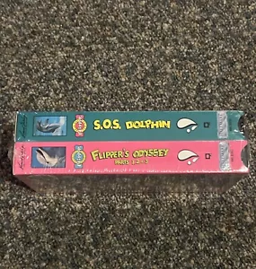 Flipper's Odyssey: Part 1, 2, & 3 And S.O.S Dolphin VHS NEW Sealed Flipper - Picture 1 of 6