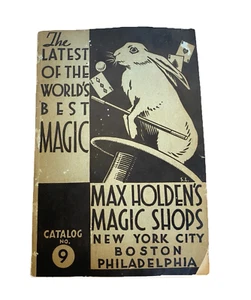 Catalogo vintage Max Holden's Magic Shops n. 9 circa 1942 - Foto 1 di 7