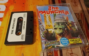 The Muncher (Gremlin 1987) Commodore 64 (cinta, caja) funciona clásico de 8 bits - Imagen 1 de 3