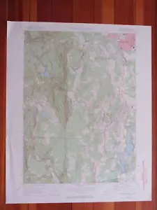 Southwick Massachusetts 1974 mappa topo USGS originale d'epoca - Foto 1 di 1