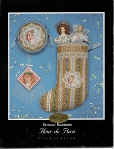 Christmas Fantasies Pattern Booklet by Fancy Work & Fantasies Cross Stitch  - Picture 1 of 2