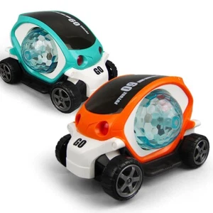 Colorful 3D Lighting Sound Music Multidirectional Cartoon Electric Toy Car New - Picture 1 of 6
