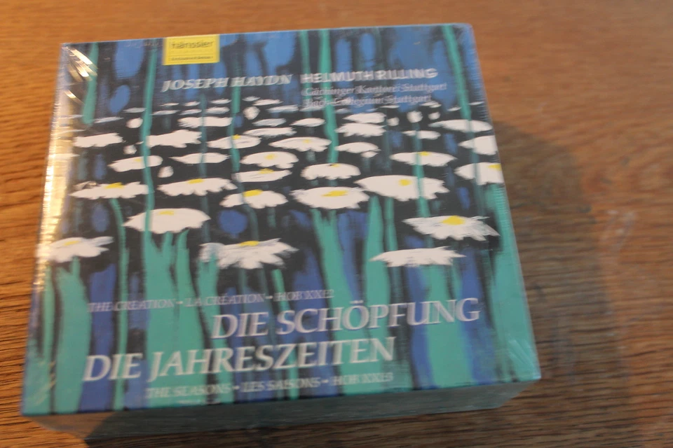 Haydn - Die Jahreszeiten / Die Schöpfung [4 CD Box] NEU OVP hänssler Rilling  - Bild 1 von 1