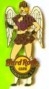 2007 Hard Rock Cafe Washington DC Rockin Angel Series Sexy Blonde Spy Girl Pin - Imagen 1 de 1