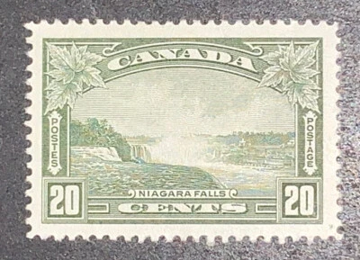 Travelstamps: Canada Stamps Scott #225 Mint OG Hinged NIAGRA FALLS - Image 1 of 4