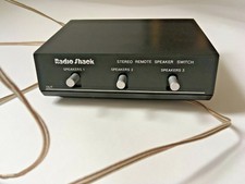 radio shack speaker selector