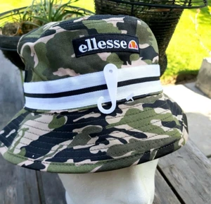 New ELLESSE Camouflage BUCKET HAT Adult UNISEX OSFA Tennis Cricket Beach Buck1 - Picture 1 of 4